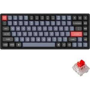 imageKeychron K2 Pro Wireless ampamp Wired RGB Custom Mechanical Keyboard with Hotswappable K Pro Red Switch QMKVIA Programmable Macro 75 Layout Aluminum Frame Keyboard for Mac Windows LinuxK Pro Red Switch