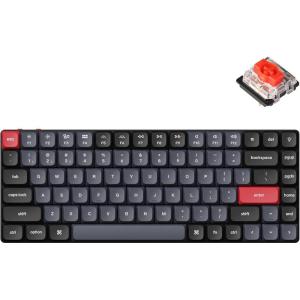 imageKeychron K3 Pro Wireless Custom Mechanical Keyboard 75 Layout QMKVIA Programmable BluetoothWired RGB UltraSlim with Hotswappable Gateron LowProfile Red Compatible with Mac Windows LinuxHotswap Low Profile Gateron Red Switch