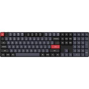imageKeychron K5 Pro Wireless Custom Mechanical Keyboard 100 Full Size Layout Hot Swappable Programmable UltraSlim RGB Backlit Low Profile Gateron Brown Switch BluetoothWired for Mac Windows LinuxBrown Switch