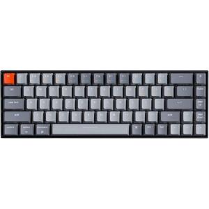 imageKeychron K6 Bluetooth 51 Wireless Mechanical Keyboard with Keychron K Pro Brown SwitchLED BacklitRechargeable Battery 68 Keys Compact Keyboard Compatible with Mac WindowsKeychron K Pro Red Switch