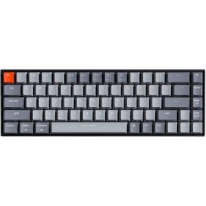 imageKeychron K6 Bluetooth 51 Wireless Mechanical Keyboard with Keychron K Pro Brown SwitchLED BacklitRechargeable Battery 68 Keys Compact Keyboard Compatible with Mac WindowsKeychron K Pro Brown Switch