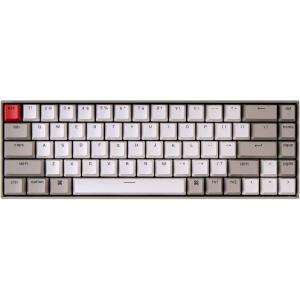 imageKeychron K6 HotSwappable Wireless Mechanical Keyboard for Mac 65 Compact 68 Keys Bluetooth Multitasking TypeC Wired Gaming Keyboard for Windows NonBacklit with Keychron Blue SwitchHotswap Keychron Blue Switch