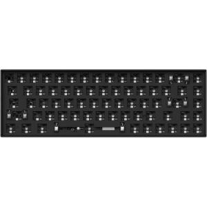 imageKeychron K6 Pro Wireless Custom Mechanical Keyboard Barebone Version QMKLauncher Programmable Macro HotSwappable 65 Layout RGB Backlit Office Gaming Keyboard for Mac Windows Linux  BlackRGB Backlight