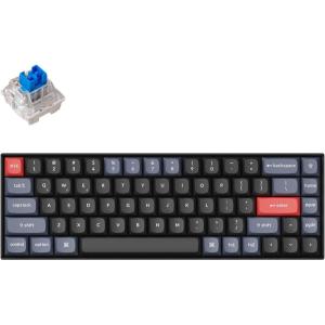 imageKeychron K6 Pro Wireless Custom Mechanical Keyboard QMKLauncher Programmable Macro HotSwappable Keychron K Pro Brown Switch 65 Layout White Backlit Office Keyboard for Mac Windows LinuxHotSwappable Keychron K Pro Blue Switch