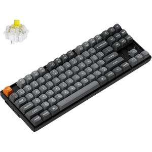 imageKeychron K8 Max Custom Mechanical Keyboard Wireless TKL 24 GHzBluetooth 51Wired QMK Programmable RGB HotSwappable with Keychron Super Red Switch Compatible with Mac Windows LinuxHotSwap Keychron Super Banana Switch