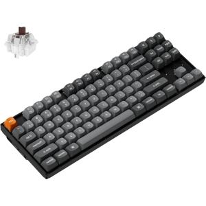 imageKeychron K8 Max Custom Mechanical Keyboard Wireless TKL 24 GHzBluetooth 51Wired QMK Programmable RGB HotSwappable with Keychron Super Red Switch Compatible with Mac Windows LinuxHotSwap Keychron Super Brown Switch