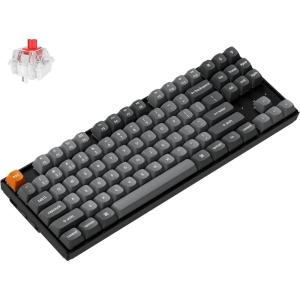 imageKeychron K8 Max Custom Mechanical Keyboard Wireless TKL 24 GHzBluetooth 51Wired QMK Programmable RGB HotSwappable with Keychron Super Red Switch Compatible with Mac Windows LinuxHotSwap Keychron Super Red Switch