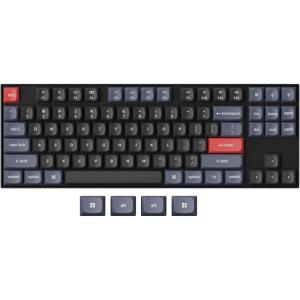 imageKeychron K8 Pro QMKVIA Wireless Mechanical Keyboard HotSwappable TKL Custom Programmable Macro Wired Keyboard with Gateron G Pro Brown Switch White Backlit PBT Keycaps for Mac Windows LinuxHotSwappable Gateron G Pro Blue Switch