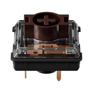 imageKeychron Low Profile Brown Mechanical Switches  110 PCS PreLubed 17mm Fast Trigger 47gf Tactile Force Hot Swappable SMDLED Compatible Dustproof Wall Crisp Rebound for Low Profile KeyboardsBrown Tactile Switch