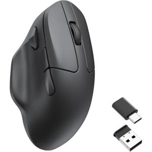 imageKeychron M7 8K Wireless Mouse 30K DPI Optical Computer Mice 24 GHzBluetoothWired with Macro Button 66g Lightweight Ergonomic Up to 140 Hours Worktime for Laptop macOSWindows  WhiteBlack