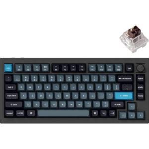 imageKeychron Q1 Pro Wireless Custom Mechanical Keyboard QMKVIA Programmable Full Aluminum 75 Layout BluetoothWired RGB with Hotswappable Keychron K Pro Banana Switch Compatible with Mac Windows LinuxHotswap Keychron K Pro Brown Switch