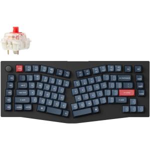 imageKeychron V10 Max Ergonomic Wireless Mechanical Keyboard QMKVIA Custom RGB Gaming Keyboard 75 88 Hot Swappable Keys 3 Modes Bluetooth 24Ghz USBC with OSA PBT Keycaps ampamp Knob for MacOS ampamp Windows