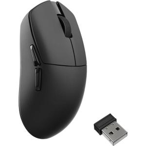 imageLEMOKEY G1 8K Wireless Bluetooth 5124 GHzWired Optical Mouse UltraLightweight 55g Programmable PixArt 3950 Sensor with up to 2600030000 DPI 650750 IPS for Windows Mac Linux  BlackBlack