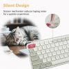 imageKeychron B1 Pro UltraSlim ZMKLauncher Wireless Bluetooth 24 GHzWired Connection Keyboard for Mac Windows Linux  Retro RedRetro Red