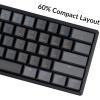 imageKeychron K12 60 Layout RGB HotSwappable Bluetooth WirelessUSB Wired Mechanical Keyboard with Gateron G Pro Brown Switch Aluminum Frame Compact 61Key Computer Keyboard Compatible with Mac WindowsGateron G Pro Brown Switch