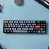 imageKeychron K14 Pro Wireless Custom Mechanical Keyboard 70 QMKVIA Programmable BluetoothWired White Backlight Hotswappable Keychron K Pro Brown Switch  for Mac Windows LinuxHotswap Keychron K Pro Brown Switch