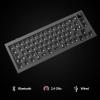 imageKeychron Q2 Max 65 Compact Custom Mechanical Gaming Keyboard Kit 24 GHzBluetooth 51Wired with QMKVIA Programmable Knob RGB Aluminum Barebones Keyboard for Mac Windows Linux  BlackBlack