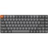 imageKeychron K3 Max QMKVIA Custom UltraSlim Wireless Mechanical Keyboard Hotswappable 24 GHzBluetoothWired 3Mode 75 Layout Programmable RGB Backlit Blue Switch Gaming Keyboard for Mac Windows