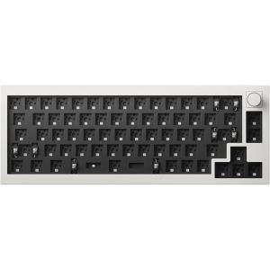 imageKeychron Q2 Max 65 Compact Custom Mechanical Gaming Keyboard Kit 24 GHzBluetooth 51Wired with QMKVIA Programmable Knob RGB Aluminum Barebones Keyboard for Mac Windows Linux  BlackWhite