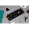 imageKeychron K4 HE QMK Wireless Gaming Custom Mechanical Keyboard 24 GHzBluetoothWired 96 Layout HotSwappable Programmable RGB Backlit Gateron Magnetic Switches for Mac Windows BlackBlackSpecial Edition