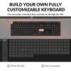 imageKeychron Q6 Max 100 Fullsize Layout Custom Wireless Mechanical Keyboard With Knob QMKVIA Programmable 1000Hz 24 GHzBluetoothWired RGB Backlit for Mac Windows Gateron Banana SwitchCarbon BlackBrown Switch