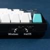 imageKeychron Q6 Max 100 Fullsize Layout Custom Wireless Mechanical Keyboard With Knob QMKVIA Programmable 1000Hz 24 GHzBluetoothWired RGB Backlit for Mac Windows Gateron Banana SwitchCarbon BlackBanana Switch