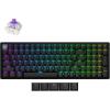 imageKeychron K4 HE QMK Wireless Gaming Custom Mechanical Keyboard 24 GHzBluetoothWired 96 Layout HotSwappable Programmable RGB Backlit Gateron Magnetic Switches for Mac Windows BlackBlack