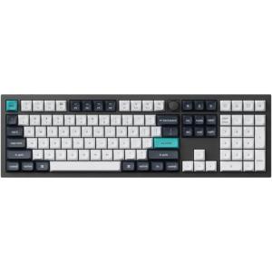 imageKeychron Q6 Max 100 Fullsize Layout Custom Wireless Mechanical Keyboard With Knob QMKVIA Programmable 1000Hz 24 GHzBluetoothWired RGB Backlit for Mac Windows Gateron Banana SwitchCarbon BlackRed Switch
