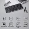 imageKeychron B1 Pro UltraSlim ZMKLauncher Wireless Bluetooth 24 GHzWired Connection Keyboard for Mac Windows Linux  GrayGray