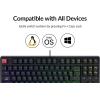 imageKeychron C3 Pro TKL 80 Wired Mechanical Keyboard 8K Polling Rate QMKVIA Programmable HotSwappable RGB Backlit ShineThrough Keycaps Super Banana Switch for WindowsMacBrown Switch