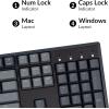 imageKeychron K10 Full Size 104 Keys Bluetooth WirelessUSB Wired Mechanical Gaming Keyboard for Mac with K Pro Red SwitchRGB BacklightMultitasking Computer Keyboard for Windows Aluminum FrameKeychron K Pro Brown Switch