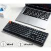 imageKeychron K10 Full Size Layout 104Key Wireless Mechanical Keyboard HotSwappable RGB Backlight with Gateron G Pro Brown Switch Aluminum BluetoothWired Gaming Keyboard for Mac WindowsGateron Brown Switch