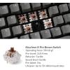 imageKeychron K10 Full Size Layout RGB Backlit HotSwappable Mechanical Gaming Keyboard for Mac Windows Multitasking 104Key Bluetooth WirelessUSB Wired Computer Keyboard with K Pro Brown SwitchHotswap Keychron K Pro Brown Switch