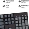 imageKeychron K10 Full Size Layout RGB Backlit HotSwappable Mechanical Gaming Keyboard for Mac Windows Multitasking 104Key Bluetooth WirelessUSB Wired Computer Keyboard with K Pro Brown SwitchHotswap Keychron K Pro Brown Switch