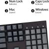 imageKeychron K10 Wireless Mechanical Gaming Keyboard 104 Keys Full Size Gateron G Pro Brown Switch White LED Backlight Rechargeable USBC Wired Bluetooth Professional Office Keyboard for MacWindowsRed Switch