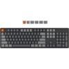 imageKeychron K10 Full Size Layout 104Key Wireless Mechanical Keyboard HotSwappable RGB Backlight with Gateron G Pro Brown Switch Aluminum BluetoothWired Gaming Keyboard for Mac WindowsGateron Brown Switch