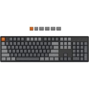 imageKeychron K10 Full Size Layout 104Key Wireless Mechanical Keyboard HotSwappable RGB Backlight with Gateron G Pro Brown Switch Aluminum BluetoothWired Gaming Keyboard for Mac WindowsGateron Brown Switch