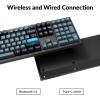 imageKeychron Q6 Pro Full Metal QMKVIA Custom Wireless BluetoothUSBC Mechanical Keyboard Full Size 108Key Programmable Knob RGB Backlit HotSwappable K Pro Banana Switch for Mac Windows LinuxBlackBlackHotSwappable K Pro Red Switch