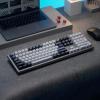 imageKeychron Q6 Pro Full Metal QMKVIA Custom Wireless BluetoothUSBC Mechanical Keyboard Full Size 108Key Programmable Knob RGB Backlit HotSwappable K Pro Banana Switch for Mac Windows LinuxBlackGreyHotSwappable K Pro Red Switch