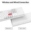imageKeychron Q6 Pro Full Metal QMKVIA Custom Wireless BluetoothUSBC Mechanical Keyboard Full Size 108Key Programmable Knob RGB Backlit HotSwappable K Pro Banana Switch for Mac Windows LinuxBlackWhiteHotSwappable K Pro Brown Switch