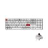 imageKeychron Q6 Pro Full Metal QMKVIA Custom Wireless BluetoothUSBC Mechanical Keyboard Full Size 108Key Programmable Knob RGB Backlit HotSwappable K Pro Banana Switch for Mac Windows LinuxBlackWhiteHotSwappable K Pro Brown Switch