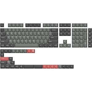 imageKeychron DoubleShot Cherry Profile PBT Keycap Set  143 Keys Full Set for MX Switch Mechanical Keyboards Durable Textured PBT NonBacklit Legends ANSI Layout Compatible Dolch RedDolch Red