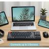 imageKeychron K8 Wireless BluetoothUSB Wired Mechanical Keyboard Hotswappable Tenkeyless 87 Keys RGB LED Backlit Gateron Brown Switch NKey Rollover Aluminum Frame for Mac and WindowsGateron Red Switch