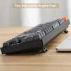 imageKeychron K8 Wireless BluetoothUSB Wired Mechanical Keyboard Hotswappable Tenkeyless 87 Keys RGB LED Backlit Gateron Brown Switch NKey Rollover Aluminum Frame for Mac and WindowsGateron Red Switch