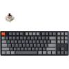 imageKeychron K8 Wireless BluetoothUSB Wired Mechanical Keyboard Hotswappable Tenkeyless 87 Keys RGB LED Backlit Gateron Brown Switch NKey Rollover Aluminum Frame for Mac and WindowsGateron Brown Switch