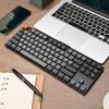 imageKeychron K1 Tenkeyless Layout 87 Keys UltraSlim Bluetooth WirelessUSB Wired Mechanical Keyboard with LowProfile Gateron Brown Switch White LED Backlit Compatible with Mac WindowsVersion 5