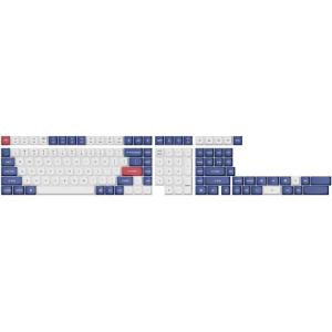 imageDouble Shot OSA PBT Keycap Full Keycap Set  Dark GreyBlue and White