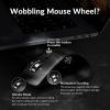 imageKeychron M6 Silent Wireless Gaming Mouse 1000Hz Polling Bluetooth 5324GHzWired PixArt 3311 Optical Sensor up to 12000 DPI Lightweight 86g Programmable for WindowsMacLinux  BlackBlack