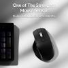 imageKeychron M6 Silent Wireless Gaming Mouse 1000Hz Polling Bluetooth 5324GHzWired PixArt 3311 Optical Sensor up to 12000 DPI Lightweight 86g Programmable for WindowsMacLinux  BlackBlack