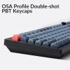 imageKeychron V3 Max TKL Wireless Mechanical Keyboard QMKVIA RGB Bluetooth24 GHzWired 87 Keys HotSwappable with Gateron Banana Switch Compatible with Mac Windows LinuxRed Switch